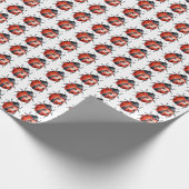 ハッピーレディバグ誕生日 ラッピングペーパー (角)