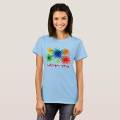 ハッピーレディースティー Tシャツ (正面フル)