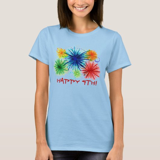ハッピーレディースティー Tシャツ (正面)