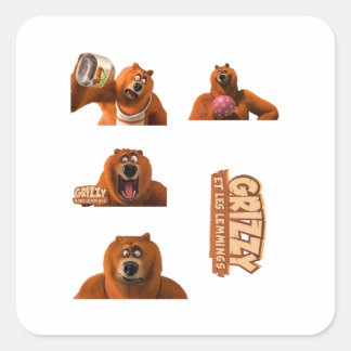 ハッピーレミングスタボディとグリジー スクエアシール