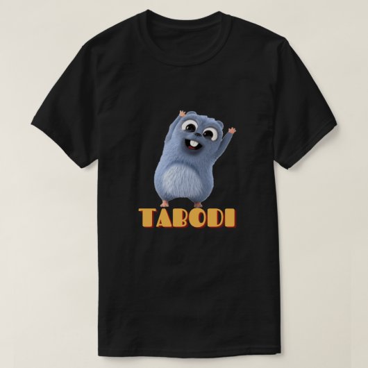 ハッピーレミングスタボディとグリジー Tシャツ (デザイン正面)