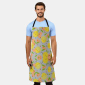 ハッピーレモンズ エプロン (着用した状態)