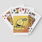 ハッピーレモン顔 トランプ (裏面)