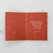 ハッピーレ中国のッド金ゴールドニュー辰年2024 シーズンカード (内部)