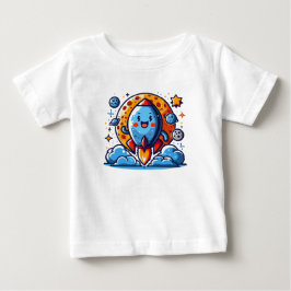ハッピーロケットアドベンチャー ベビーTシャツ