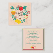 ハッピーロシュハシャナトバホリデイ ノートカード (正面/裏面)