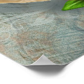 ハッピーロシュハシャナトヴァユダヤ美術プリント ポスター (角)