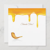 ハッピーロシュ・ハサナユダヤ人新年の挨拶 カード (裏面)