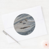 ハッピーロック顔 ラウンドシール (封筒)