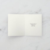 ハッピーロボットと春お礼ノートカード サンキューカード (内部)