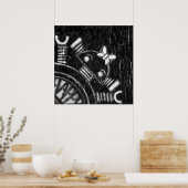 ハッピーロボットポスター ポスター (キッチン)