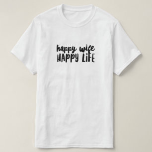ハッピーワイブハッピーライフTシャツ Tシャツ