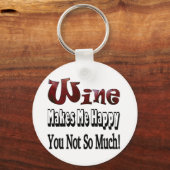 ハッピーワイン キーホルダー (正面)