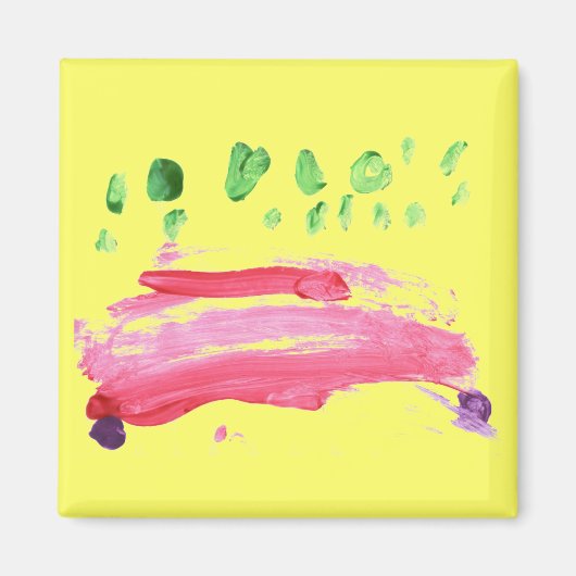 ハッピーワゴン磁石 マグネット (正面)