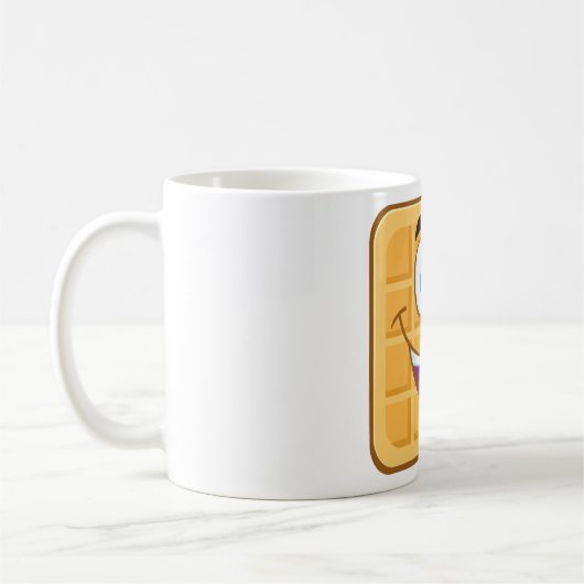 ハッピーワッフル コーヒーマグカップ (左)