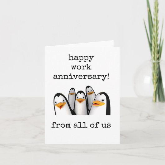 ハッピーワーク記念カーおもしろいド サンキューカード (正面)