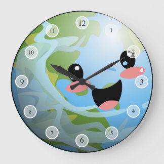 ハッピーワールドクロック ラージ壁時計