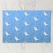 ハッピーワールドチルドレンズデイブルーグリッター ペーパーパッド (正面)