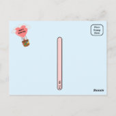 ハッピーワールドポストカードデイキャットinバルーンポストカード ポストカード (裏面)