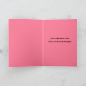 ハッピーヴァレンティおもしろいンズデイハート シーズンカード (内部)