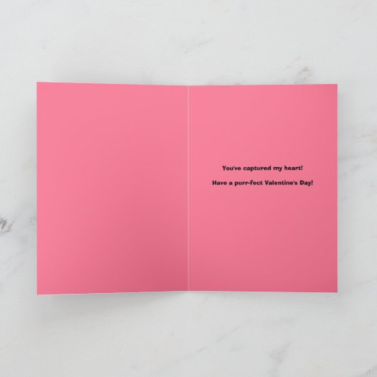 ハッピーヴァレンティおもしろいンズデイハート シーズンカード (内部)