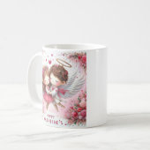 ハッピーヴァレンティヌマグ コーヒーマグカップ (正面左)