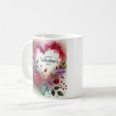 ハッピーヴァレンティヌマグ コーヒーマグカップ (正面左)