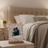 ハッピーヴァレンティネスモダンデースタイリッシュロマンチック写真 アクリルサイン