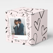 ハッピーヴァレンティネスモダンデースタイリッシュロマンチック写真 フェイバーボックス (正面サイド)