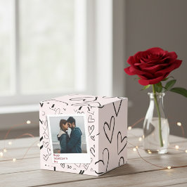 ハッピーヴァレンティネスモダンデースタイリッシュロマンチック写真 フェイバーボックス