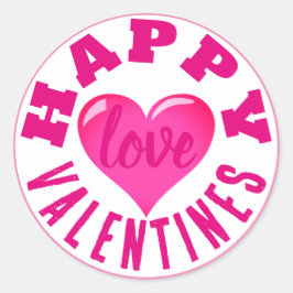 ハッピーヴァレンティネス ラウンドシール