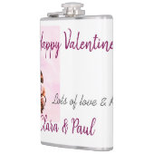ハッピーヴァレンティモダンネスの日キス愛の名前p フラスク (左)