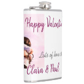 ハッピーヴァレンティモダンネスの日キス愛の名前p フラスク (右)