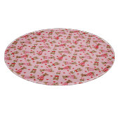 ハッピーヴァレンティーンズデイウェルシュワイヤキツネテリアドッグス カッティングボード (角)