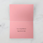 ハッピーヴァレンティーンズデイオレンジタブビーキャット シーズンカード (内部)