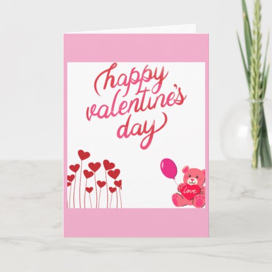 ハッピーヴァレンティーンズデイカード カード (正面)