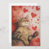 ハッピーヴァレンティーンズデイキャット シーズンカード (正面/裏面)