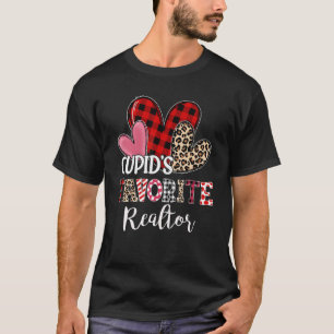 ハッピーヴァレンティーンズデイキューピッドお気に入りの不動産仲介業者テアック Tシャツ
