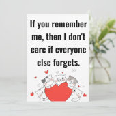 ハッピーヴァレンティーンズデイギフト彼女のホリデーカード シーズンカード (スタンド正面)