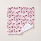 ハッピーヴァレンティーンズデイグレート・ダン・ドッグス バスタオルセット (ウォッシュタオル)