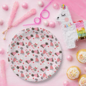 ハッピーヴァレンティーンズデイグレート・ダン・ドッグス ペーパープレート (パーティー)