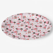 ハッピーヴァレンティーンズデイグレート・ダン・ドッグス ペーパープレート (アングル)