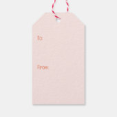 ハッピーヴァレンティーンズデイゴールデンドールドードルドッグス ギフトタグ (裏面)