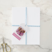 ハッピーヴァレンティーンズデイゴールデンレトリエバードッグス ギフトタグ (より糸付き)