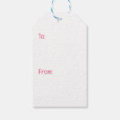 ハッピーヴァレンティーンズデイゴールデンレトリエバードッグス ギフトタグ (裏面)