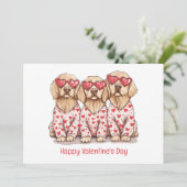 ハッピーヴァレンティーンズデイゴールデンレトリエバードッグス シーズンカード (スタンド正面)