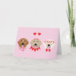 ハッピーヴァレンティーンズデイゴールデンレトリエバードッグス シーズンカード