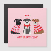 ハッピーヴァレンティーンズデイシュナウザードッグス (正面/裏面)