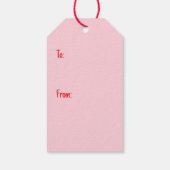 ハッピーヴァレンティーンズデイシュナウザードッグス ギフトタグ (裏面)