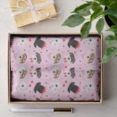 ハッピーヴァレンティーンズデイシュナウザードッグス 薄葉紙 (ギフト)